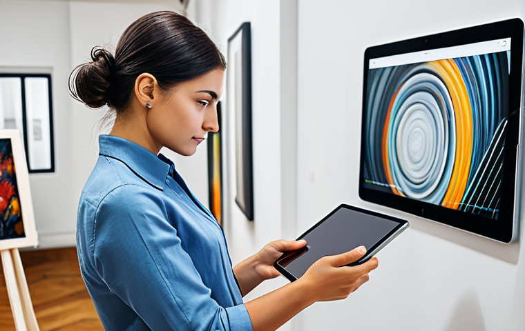 미술 교육과 빅데이터 분석 - Data-Driven Art Education**

"A bright and modern classroom setting, students fully clothed in appro...