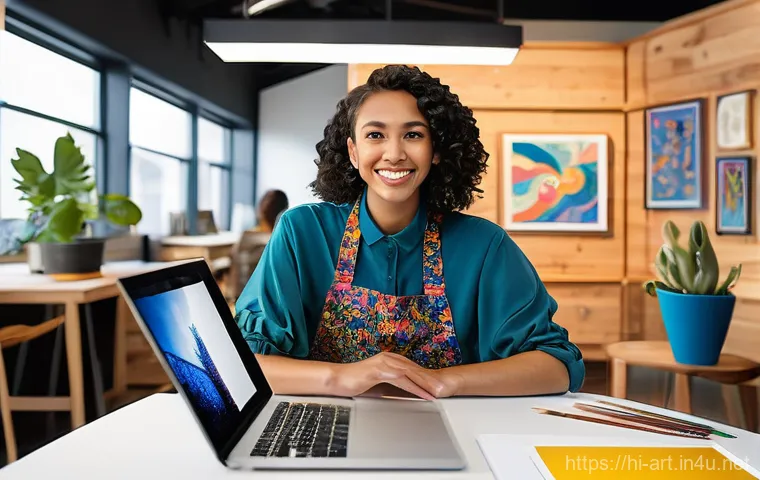 미술 교육과 캐릭터 디자인 - **Digital Character Design: Bringing Visions to Life**
    A focused young adult artist, gender-neut...